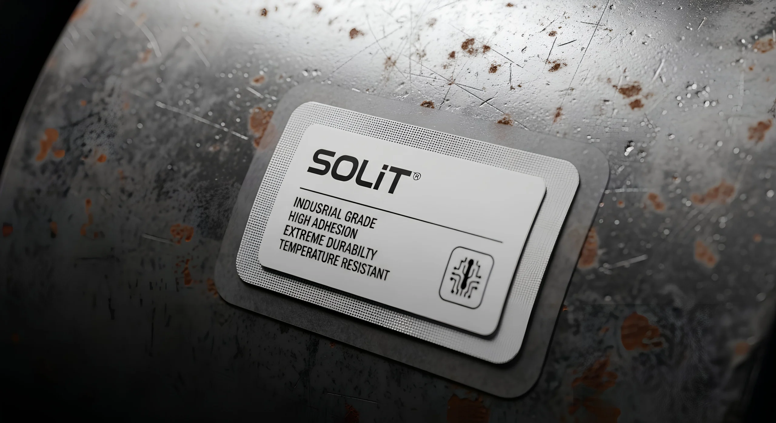 Solit etiket malzeme detayı